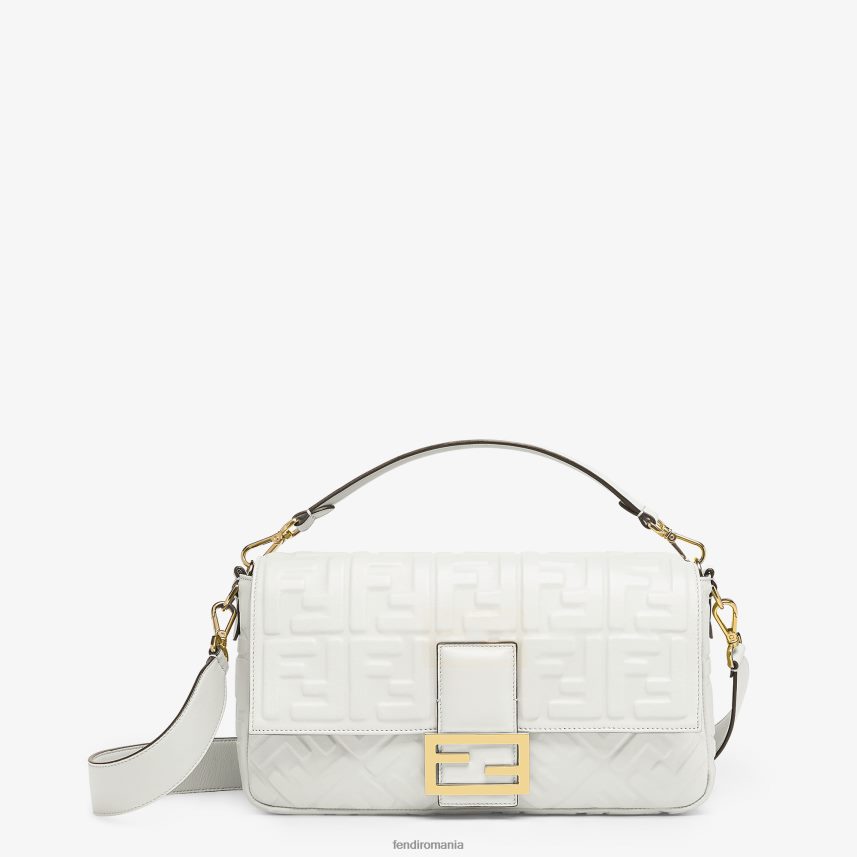 geantă mare din piele baguette Modă Fendi femei accesorii 86084L918