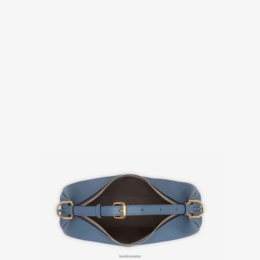 geantă mică din piele gri albastru Fendi femei accesorii 86084L698