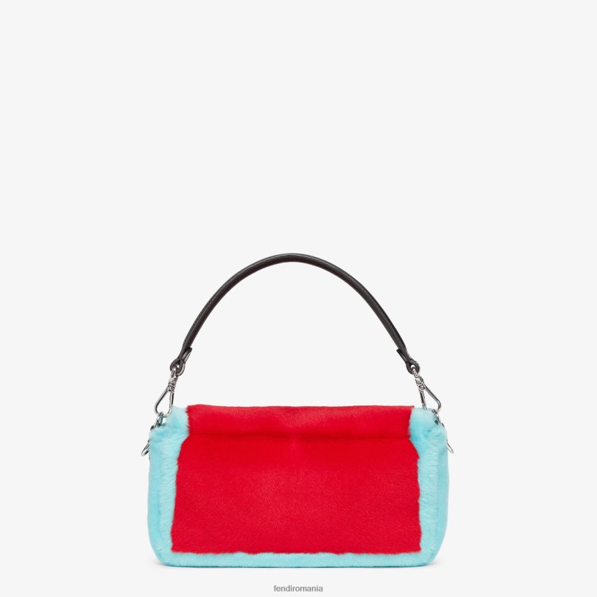 geantă reeditare și piele de oaie multicolor Fendi femei accesorii 86084L787