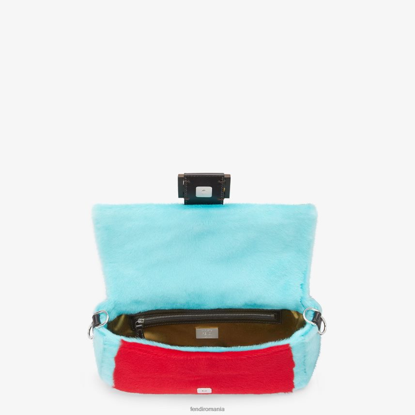 geantă reeditare și piele de oaie multicolor Fendi femei accesorii 86084L787