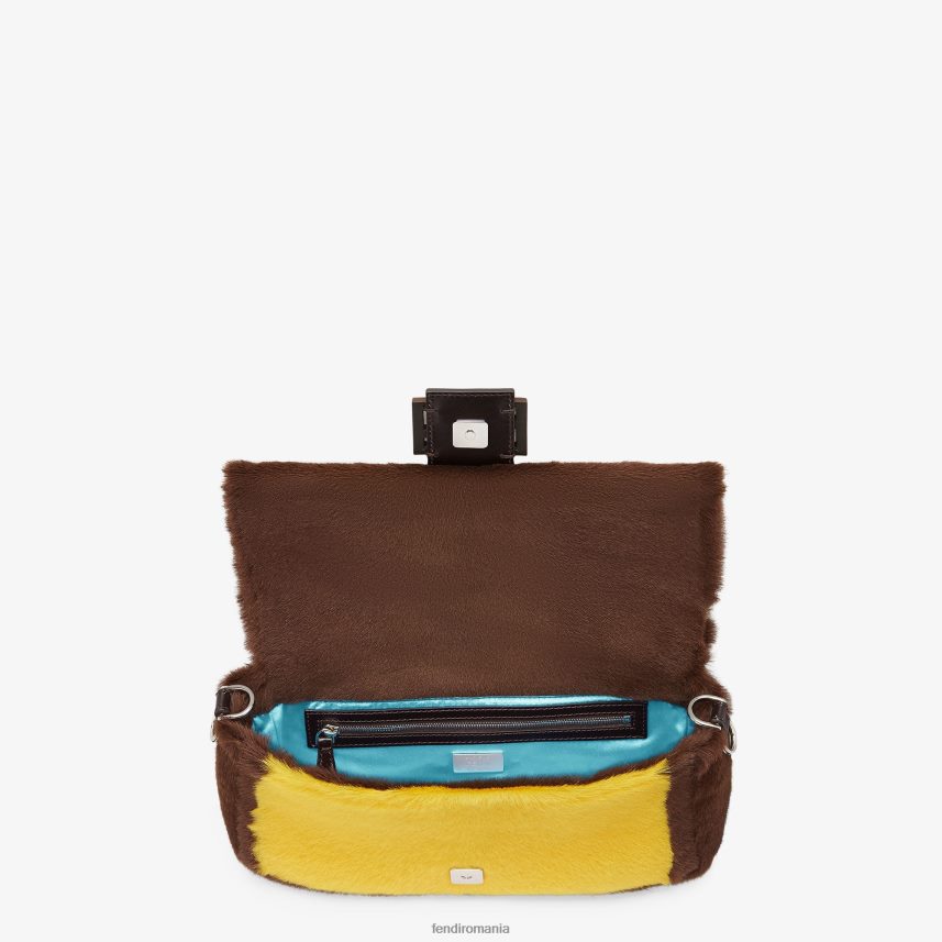 geantă reeditare și piele de oaie multicolor Fendi femei accesorii 86084L801