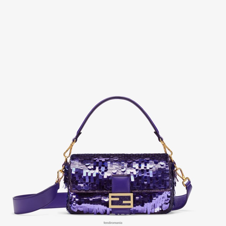 geanta cu paiete Violet Fendi femei accesorii 86084L517