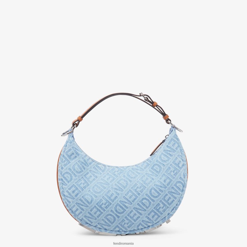 geanta de blugi albastru deschis Fendi femei accesorii 86084L637