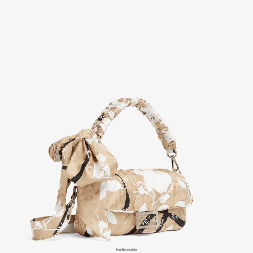 geanta de matase imprimata bej Fendi femei accesorii 86084L718