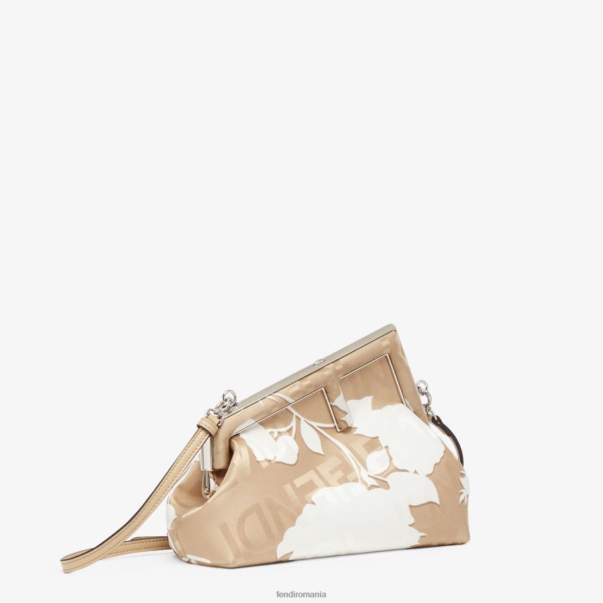 geanta de matase imprimata bej Fendi femei accesorii 86084L729