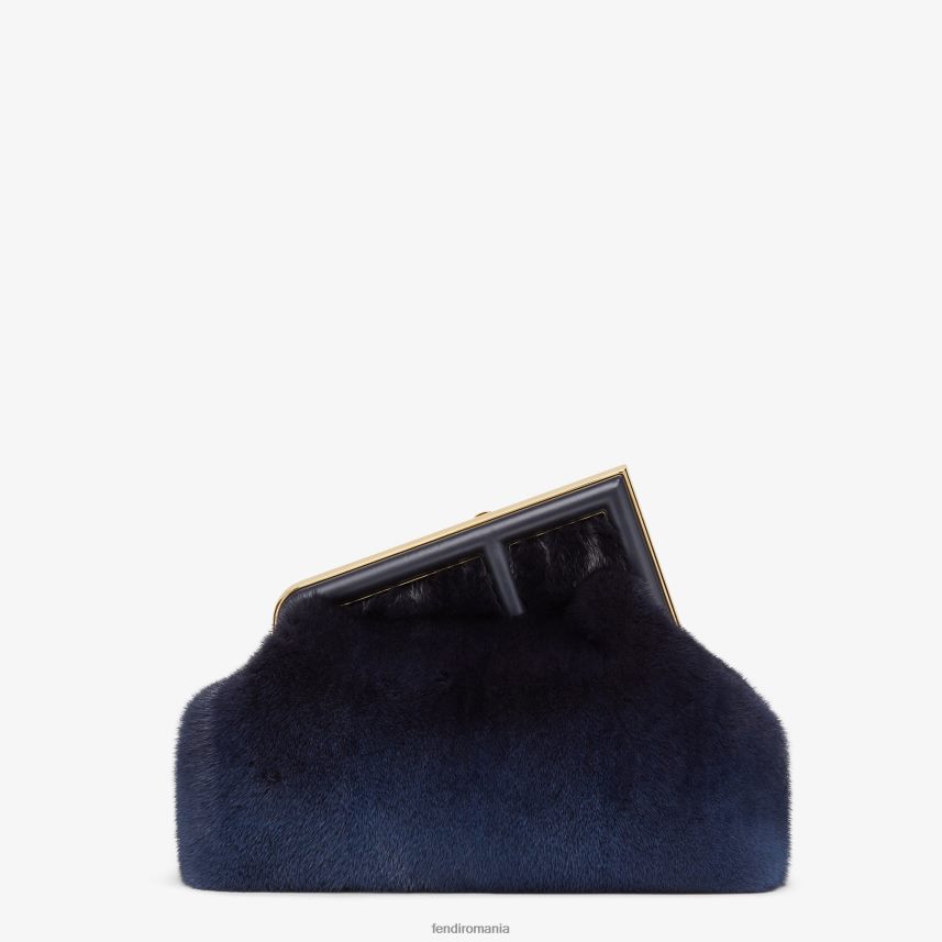 geanta de nurca albastru Fendi femei accesorii 86084L835