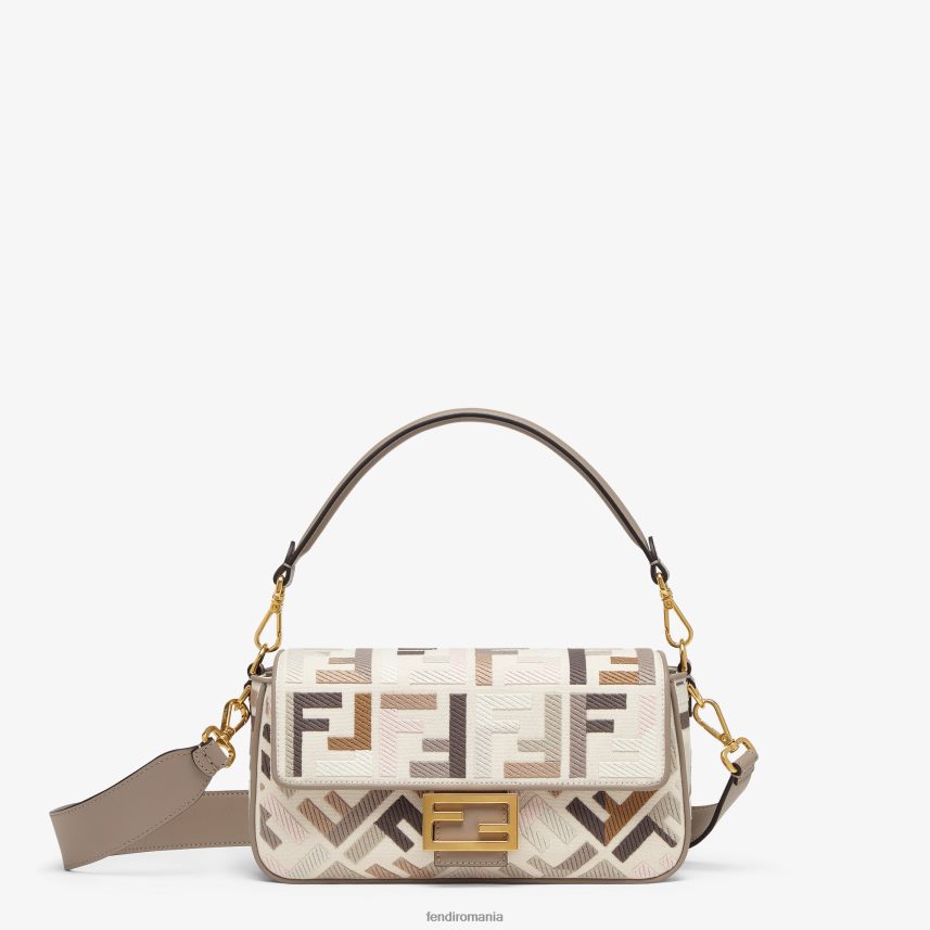 geanta de panza cu broderie ff multicolor Fendi femei accesorii 86084L516