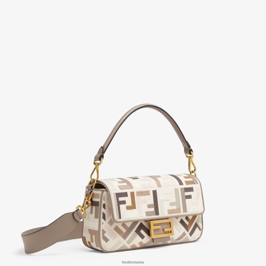 geanta de panza cu broderie ff multicolor Fendi femei accesorii 86084L516