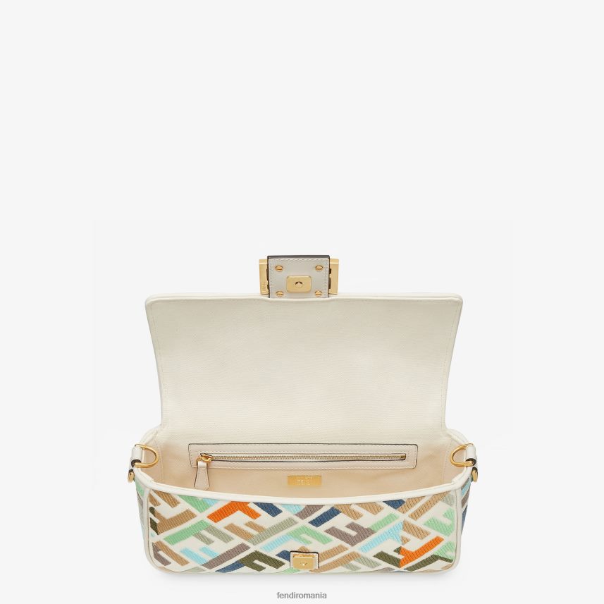 geanta de panza cu broderie ff multicolor Fendi femei accesorii 86084L593