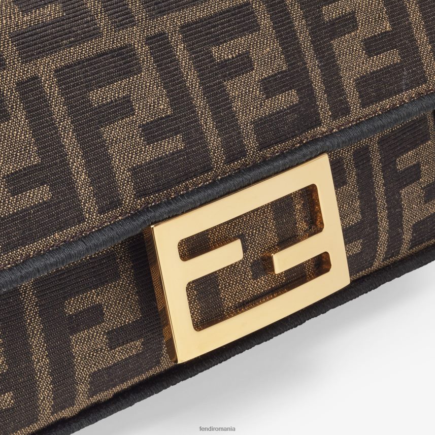 geanta din material jacquard ff maro Fendi femei accesorii 86084L514