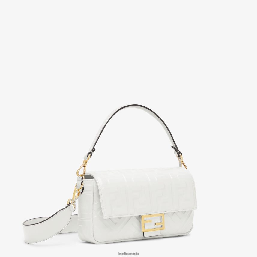 geanta din piele bagheta alb Fendi femei accesorii 86084L749