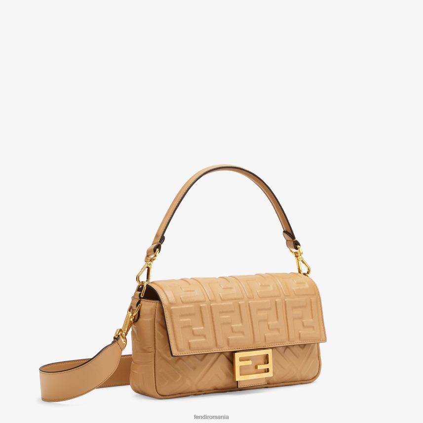 geanta din piele bagheta bej Fendi femei accesorii 86084L748