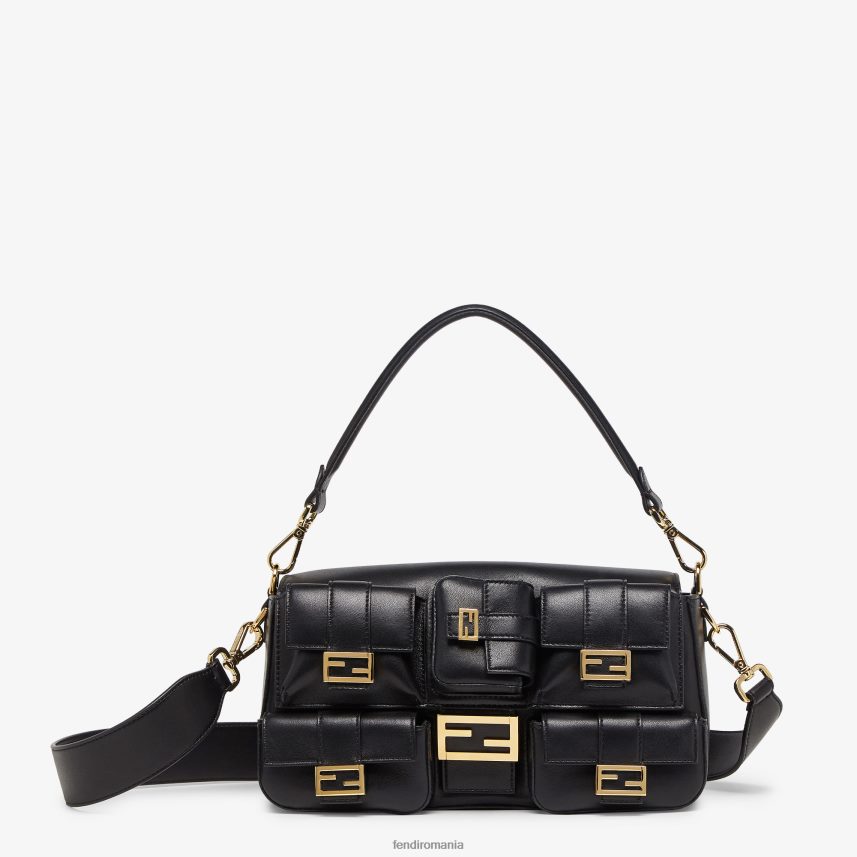 geanta din piele bagheta multibuzunare negru Fendi femei accesorii 86084L551