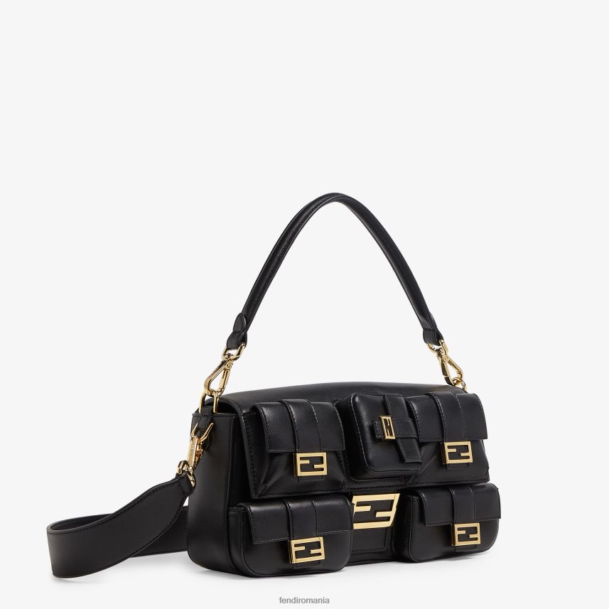 geanta din piele bagheta multibuzunare negru Fendi femei accesorii 86084L551
