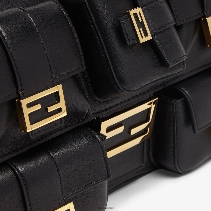 geanta din piele bagheta multibuzunare negru Fendi femei accesorii 86084L551