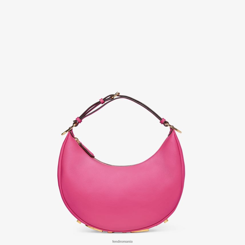 geanta din piele fucsia roz Fendi femei accesorii 86084L569