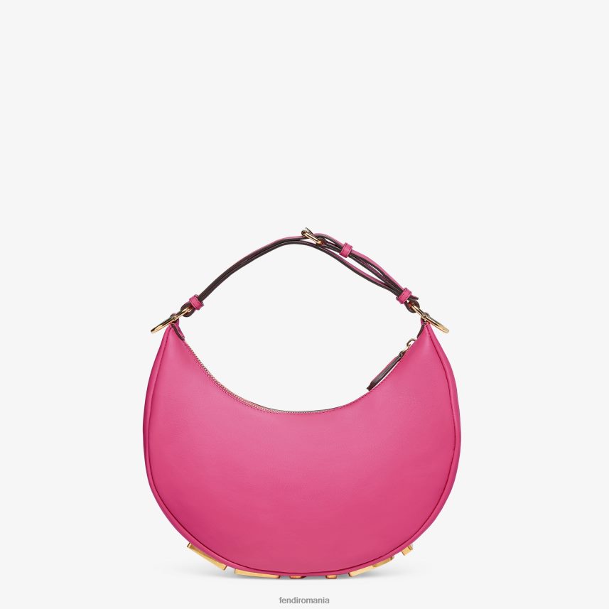 geanta din piele fucsia roz Fendi femei accesorii 86084L569