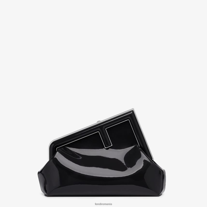 geanta din piele lacuita negru Fendi femei accesorii 86084L739