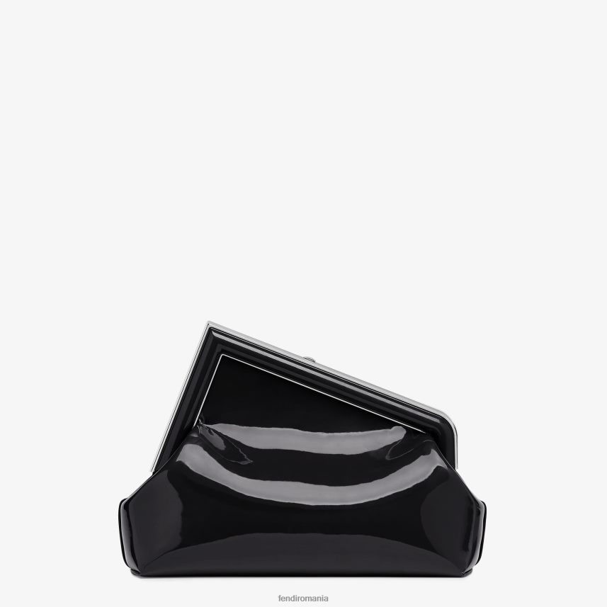 geanta din piele lacuita negru Fendi femei accesorii 86084L739