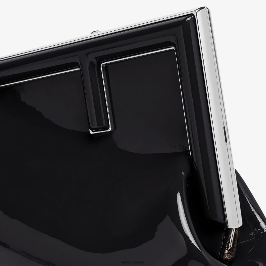 geanta din piele lacuita negru Fendi femei accesorii 86084L739