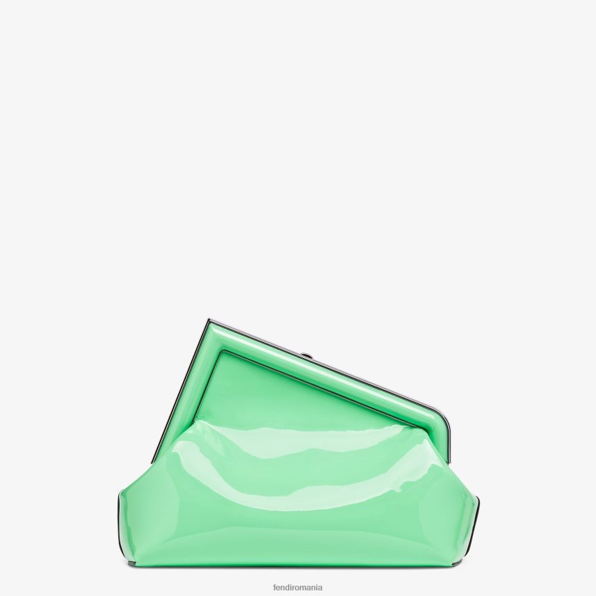 geanta din piele lacuita verde Fendi femei accesorii 86084L711