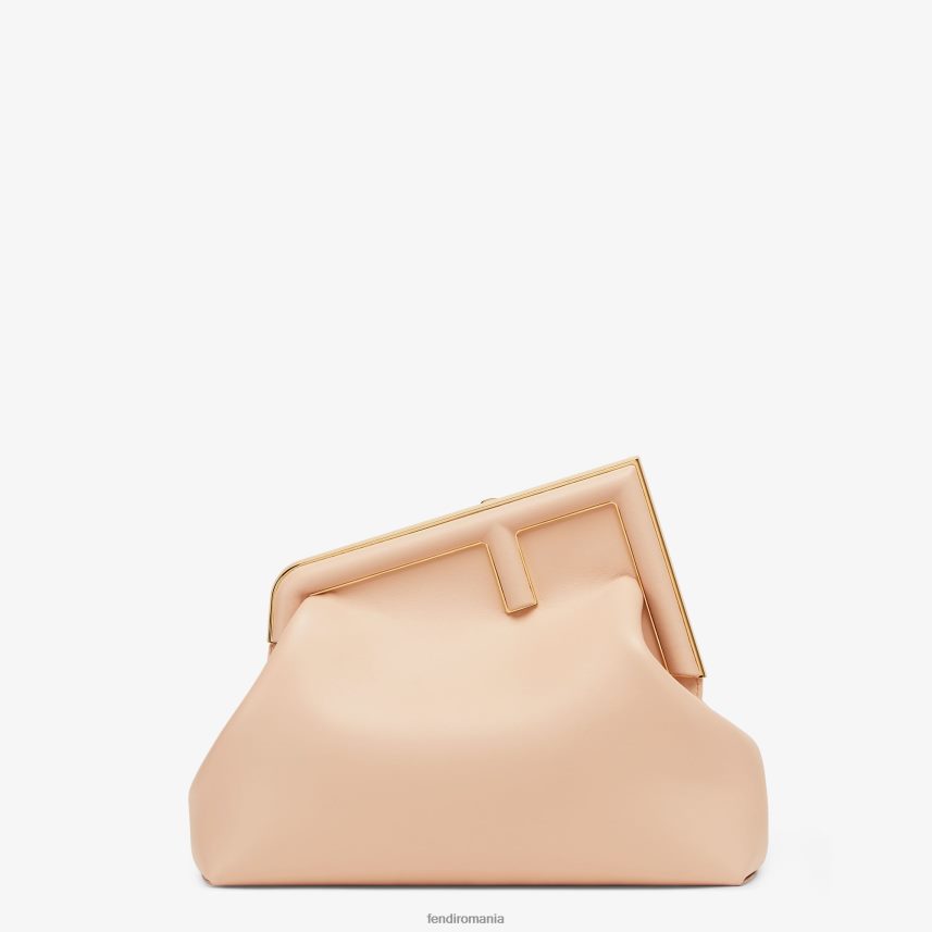 geanta medie din piele roz Fendi femei accesorii 86084L876