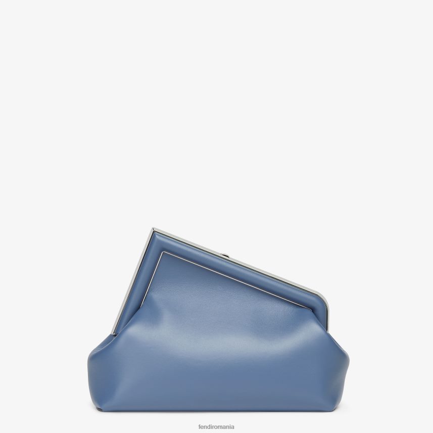 geanta midi din piele albastru Fendi femei accesorii 86084L699