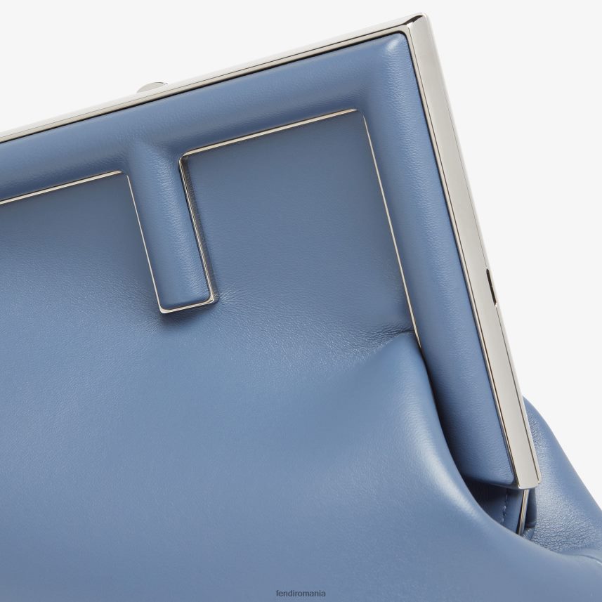 geanta midi din piele albastru Fendi femei accesorii 86084L699
