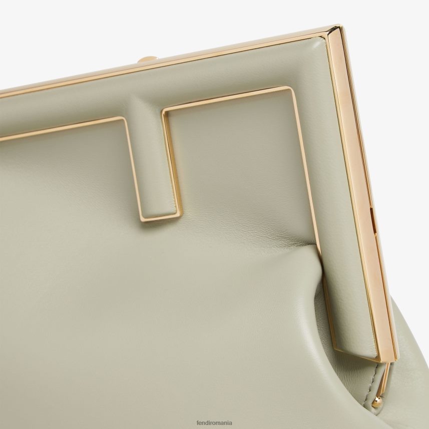 geanta midi din piele verde Fendi femei accesorii 86084L709
