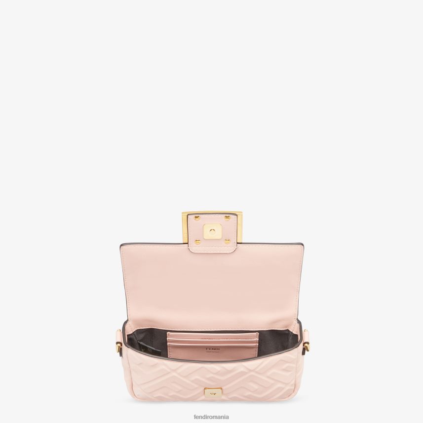 geanta mini baguette din piele napa roz Fendi femei accesorii 86084L814