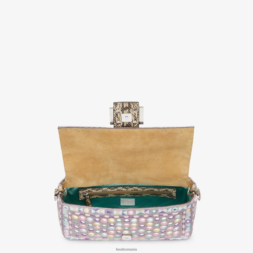 geanta reeditare cu multibroderie multicolor Fendi femei accesorii 86084L780