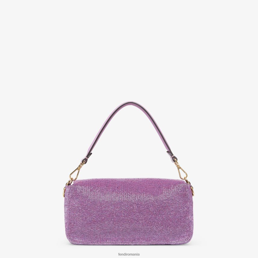 geanta reeditare din margele liliac Violet Fendi femei accesorii 86084L794