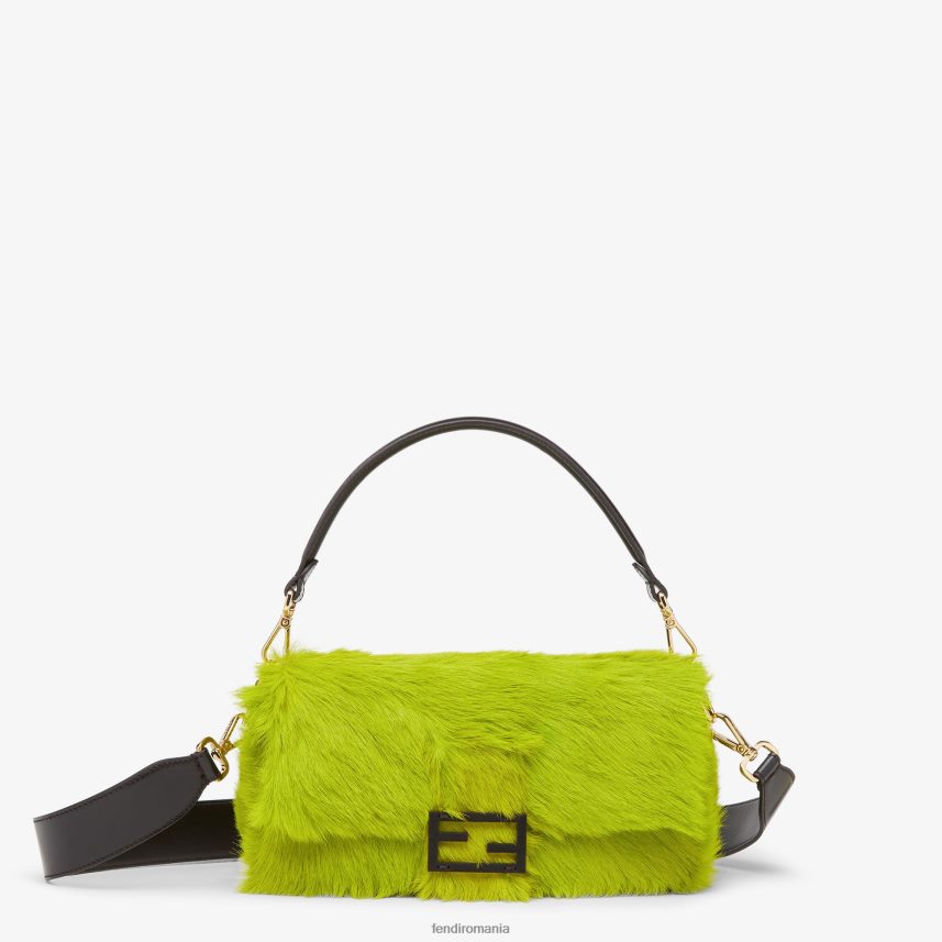 geanta reeditare din piele de cal acid verde Fendi femei accesorii 86084L791