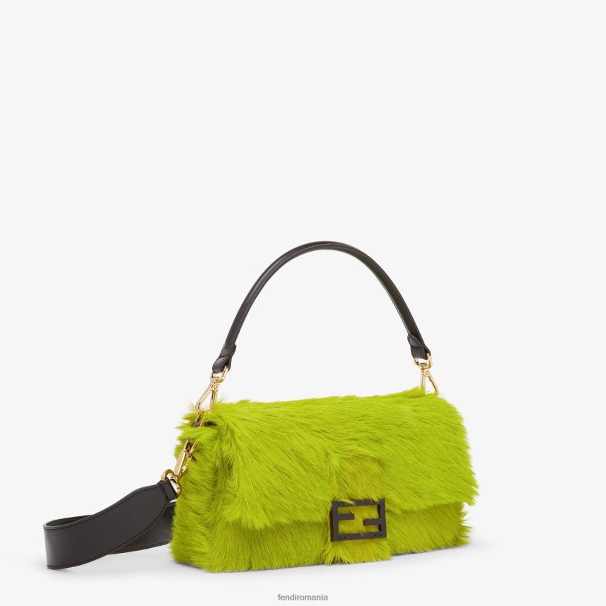 geanta reeditare din piele de cal acid verde Fendi femei accesorii 86084L791