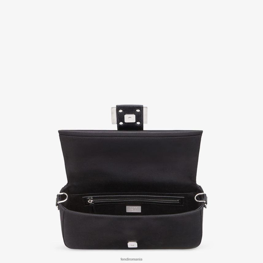 geanta reeditare din satin negru Fendi femei accesorii 86084L784