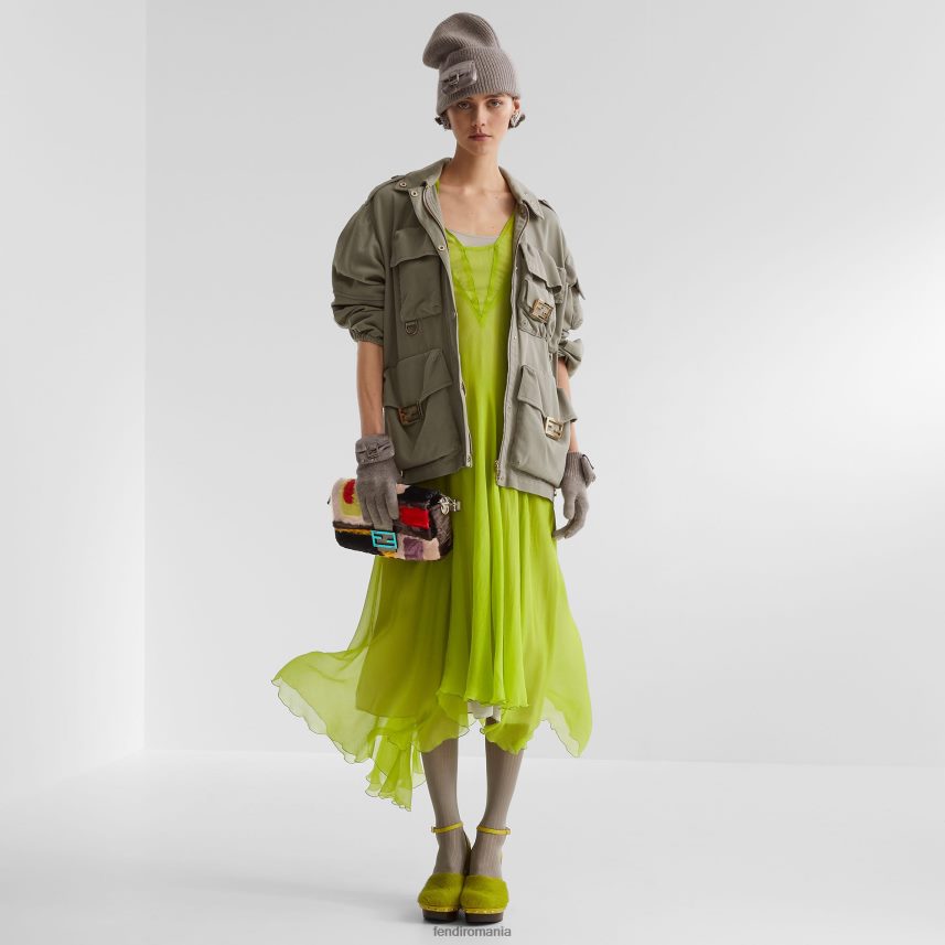 geanta reeditare in multiastrakhan multicolor Fendi femei accesorii 86084L781