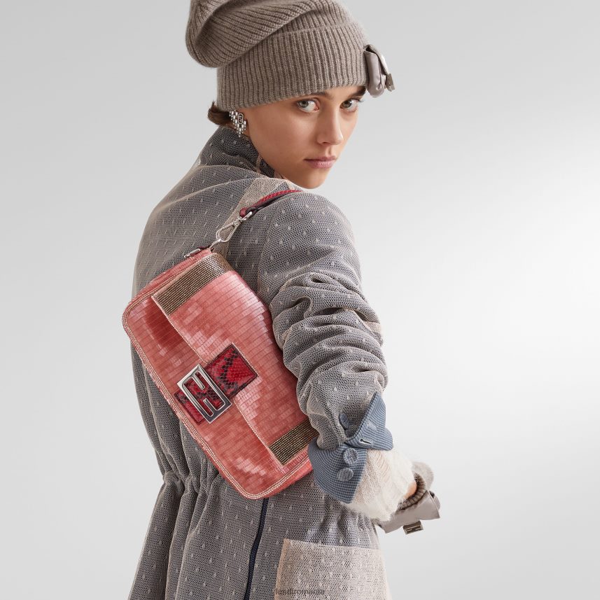 geanta reeditare in paiete roz Fendi femei accesorii 86084L772