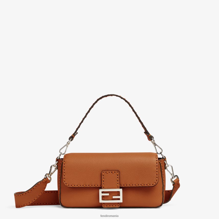geanta selleria cu cusaturi supradimensionate maro Fendi femei accesorii 86084L543