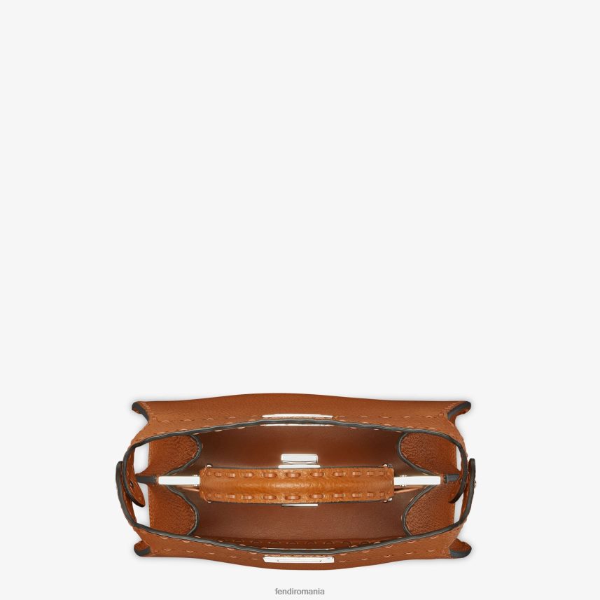 geanta selleria cu cusaturi supradimensionate maro Fendi femei accesorii 86084L612