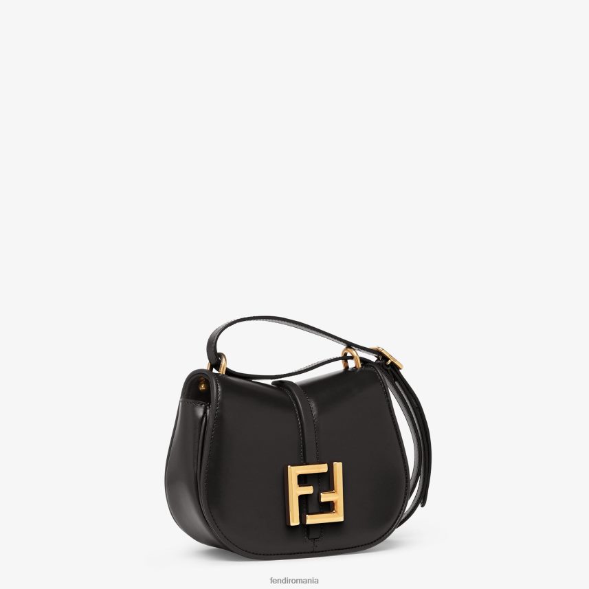 hai mini geanta din piele negru Fendi femei accesorii 86084L521