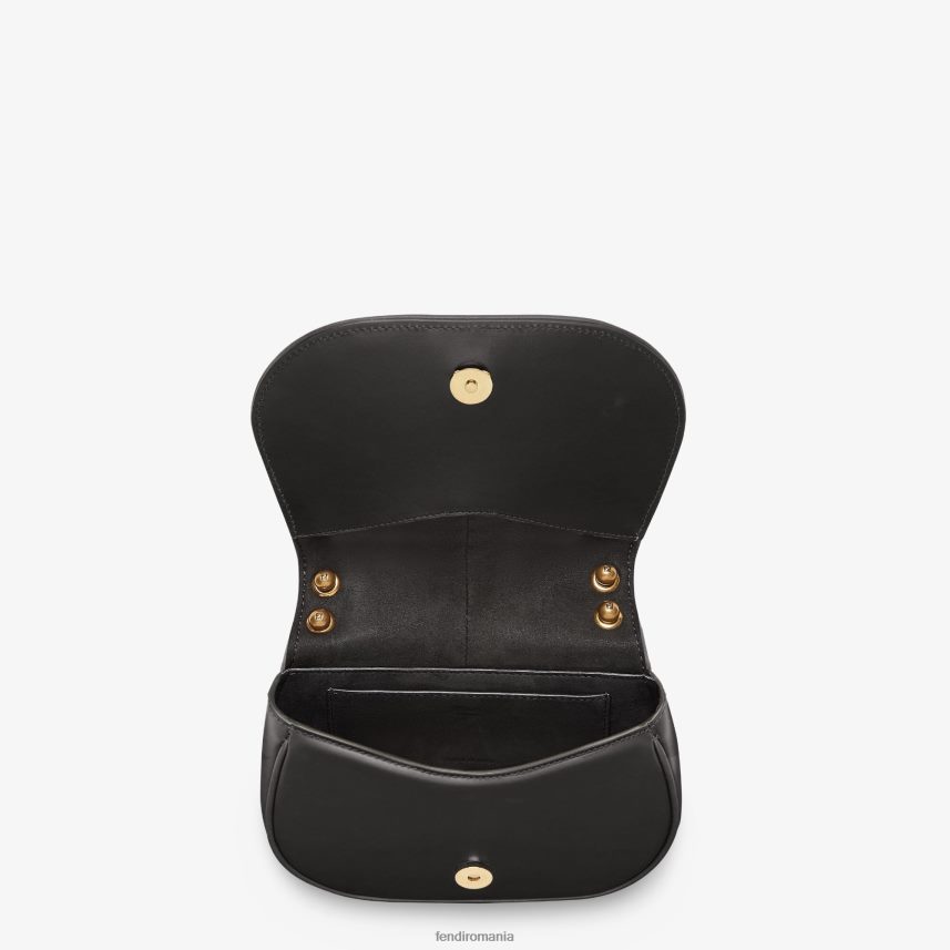 hai mini geanta din piele negru Fendi femei accesorii 86084L521