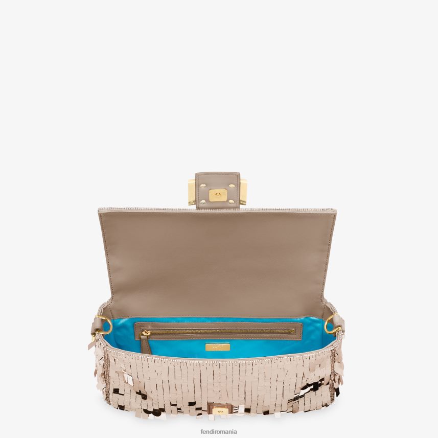 paiete porumbel și geantă din piele gri Fendi femei accesorii 86084L534