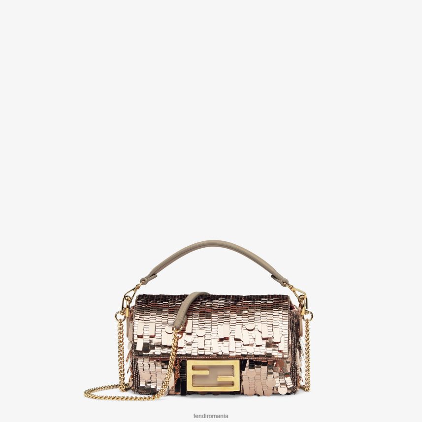 paiete porumbel și geantă din piele gri Fendi femei accesorii 86084L590