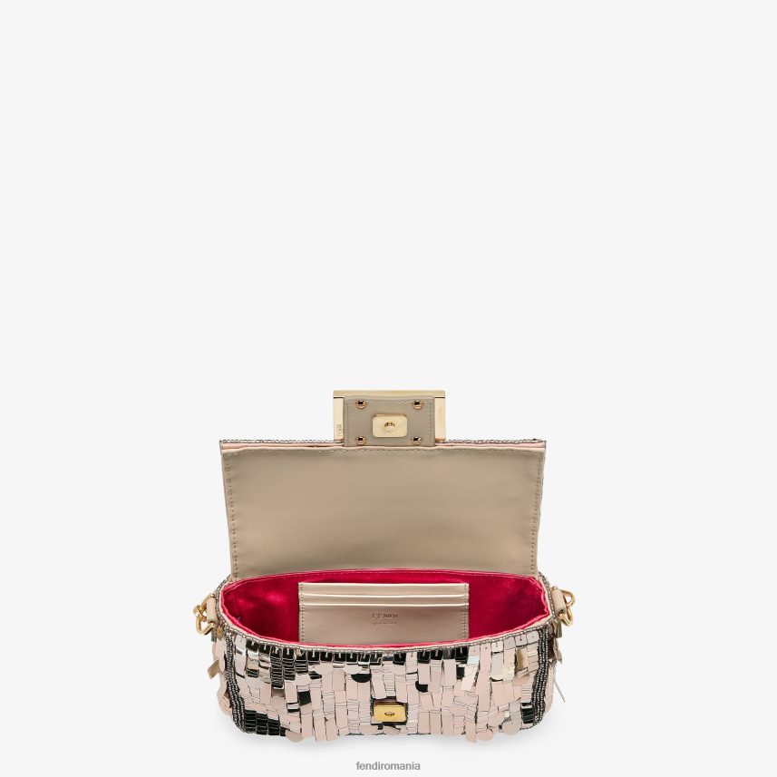 paiete porumbel și geantă din piele gri Fendi femei accesorii 86084L590