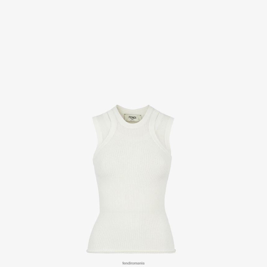 blat de vascoza alb Fendi femei îmbrăcăminte 86084L1146