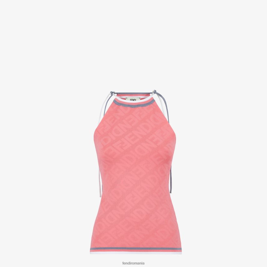 blat de vascoza roz Fendi femei îmbrăcăminte 86084L1017