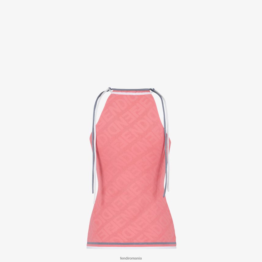 blat de vascoza roz Fendi femei îmbrăcăminte 86084L1017