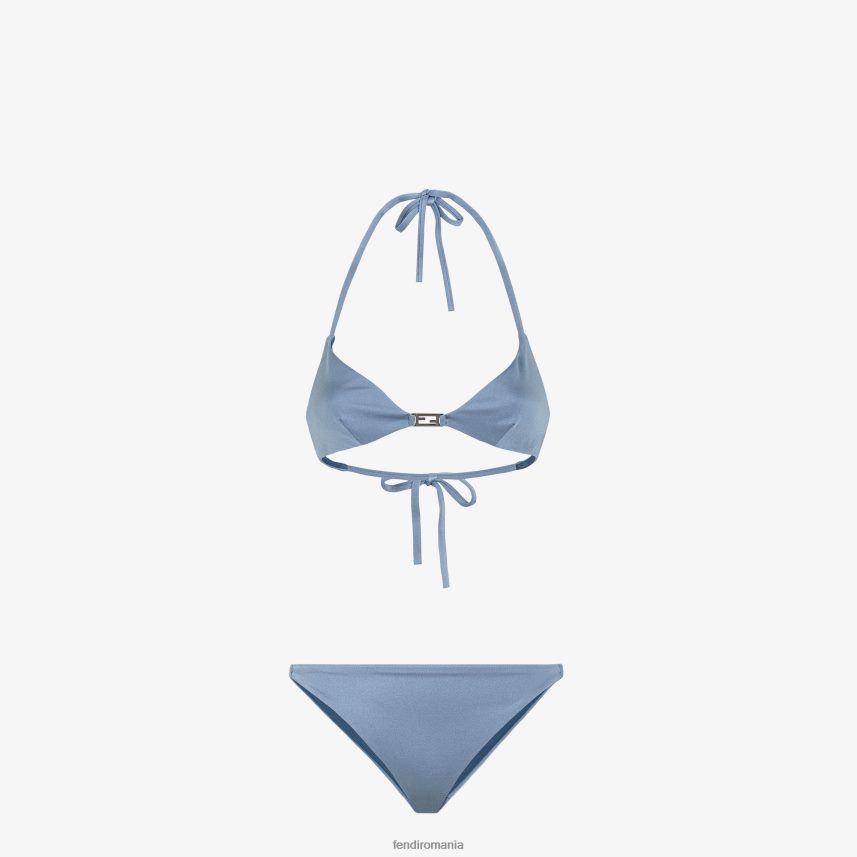 bikini lycra albastru Fendi femei îmbrăcăminte 86084L1159