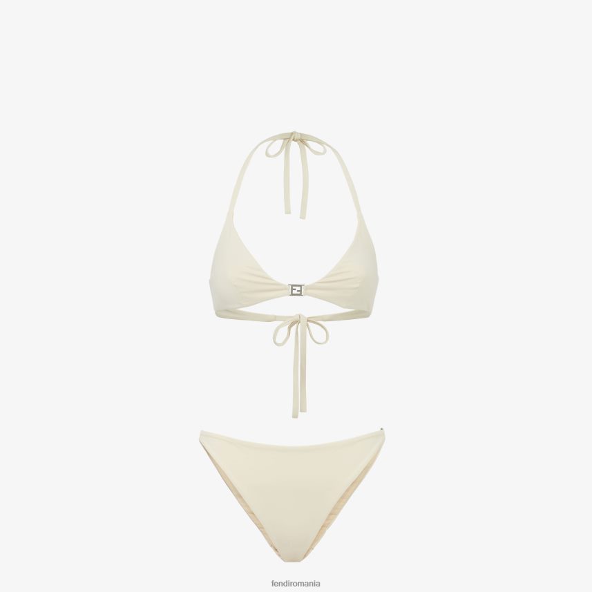 bikini lycra bej Fendi femei îmbrăcăminte 86084L1068