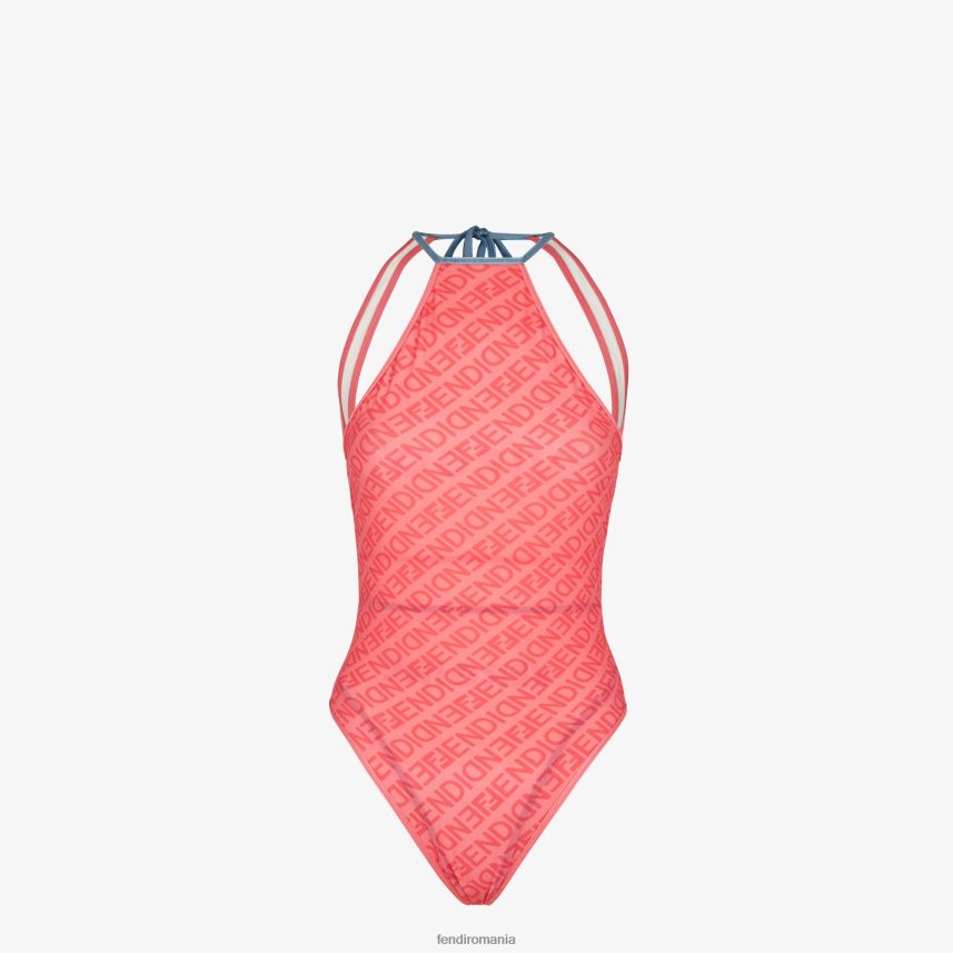 costum de baie din lycra alb Fendi femei îmbrăcăminte 86084L1023